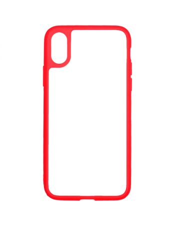 Чехол для iPhone InterStep iPhone X PURE-CASE ADV красный